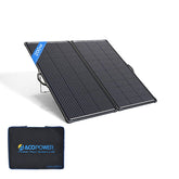ACOPOWER 200W Mono Lightweight Foldable Solar Panel with Kickstands for RV, Camping, Blackout, Off Grid System