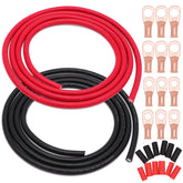 13Ft 6AWG Battery Power Tinned Copper Cable