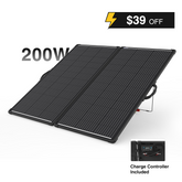 ACOPOWER PLK Tragbares Solarpanel-Kit, leichter 20A-Laderegler – 200 W, 100 W