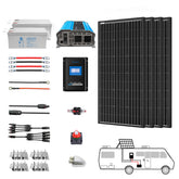 ACOPOWER 400W Mono-Wohnmobil-Solarsystem