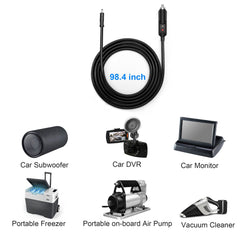 ACOPOWER DC12V/24V Auto-Zigarettenanzünder auf DC5,5 x 2,1 mm Stecker-Adapter