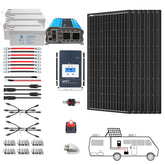 ACOPOWER 600W Mono Black RV-Solarsystem