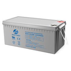 ACOPOWER HYG12-200Ah wiederaufladbare Gel Deep Cycle 12V 200Ah Batterie
