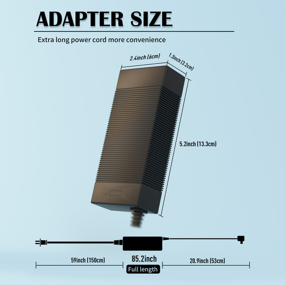 AC-Adapter für Tesla-Kühlschrank mit Gefrierfach