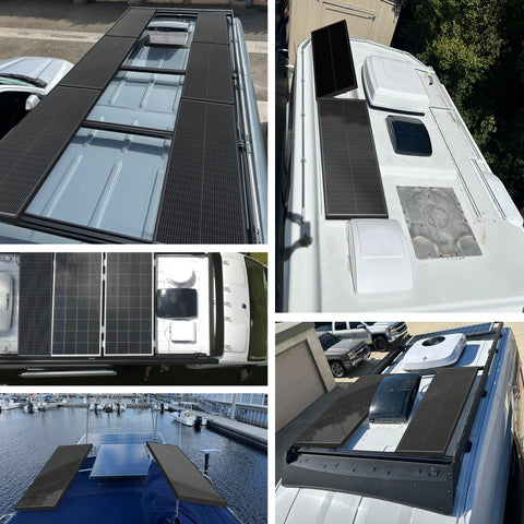 100 Watt 12 Vlot Slim Solar Panel
