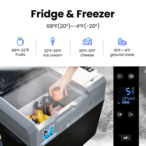 Tragbarer Gefrierschrank speziell für Tesla Model Y