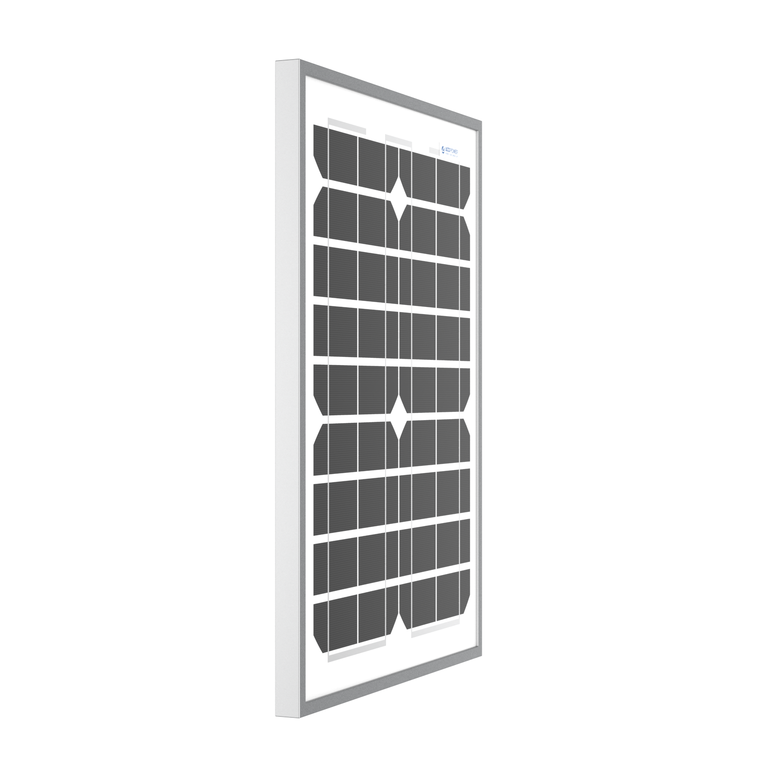 ACOPower 20-Watt-Mono-Solarpanel zum Laden von 12-V-Batterien, netzunabhängig