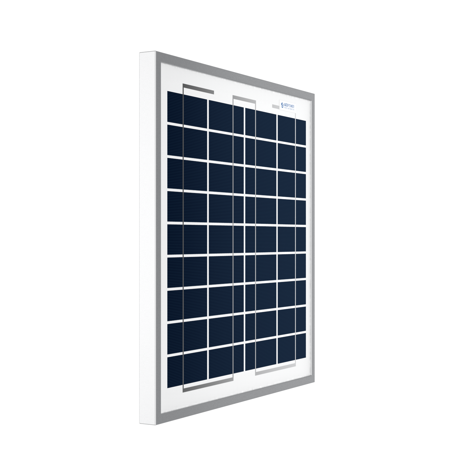ACOPower 15W polykristallines Solarmodul zum Laden von 12-Volt-Batterien