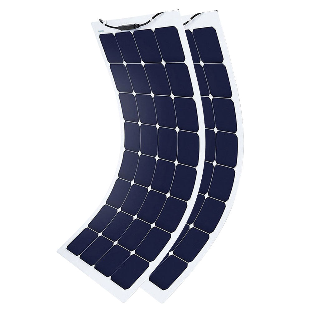 ACOPower 110 W 12 V flexibles, dünnes, leichtes ETFE-Solarpanel mit Anschluss