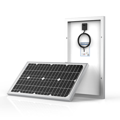 ACOPower 30W Mono-Solarpanel zum Laden von 12-Volt-Batterien