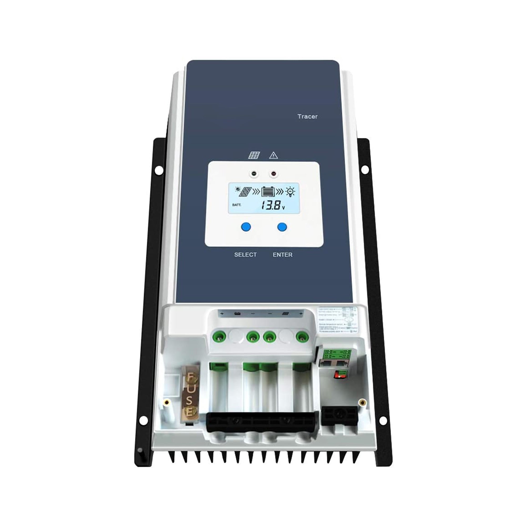 ACOPOWER Lithium-Batterie-Mono-Solarstrom-Komplettsystem mit Batterie und Wechselrichter für Wohnmobil-Boote, 12-V-Off-Grid-Kit