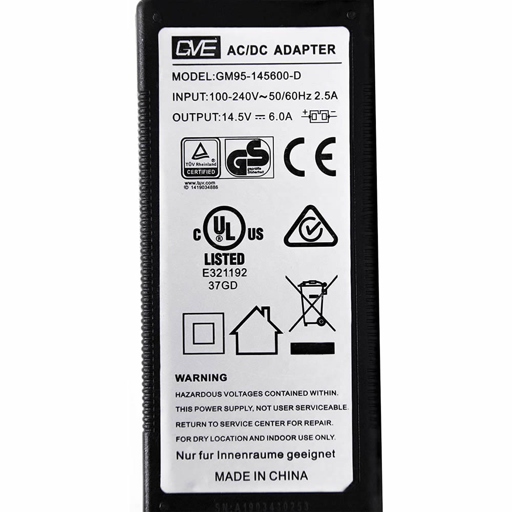 LionCooler AC-Adapter für Kühlschrank mit Gefrierfach