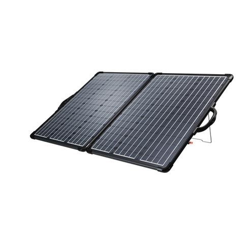 ACOPower Plk 120 W tragbares Solarpanel-Set, leichte Aktentasche mit 20 A Laderegler