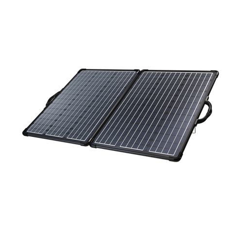 ACOPower Plk 120 W tragbares Solarpanel-Set, leichte Aktentasche mit 20 A Laderegler