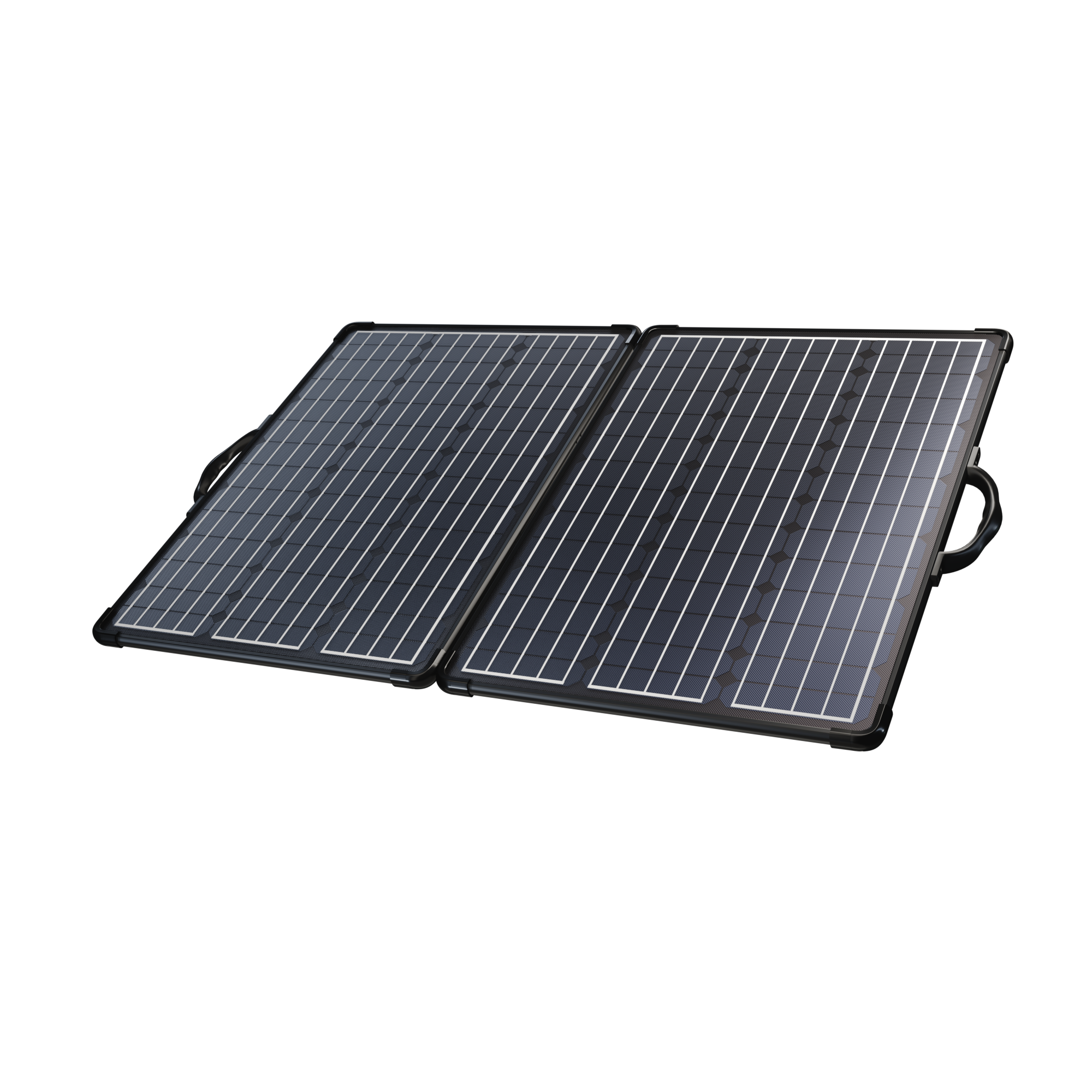 ACOPower Plk 120 W tragbares Solarpanel-Set, leichte Aktentasche mit 20 A Laderegler
