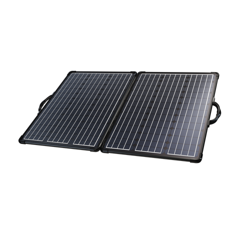 ACOPower Plk 120 W tragbares Solarpanel-Set, leichte Aktentasche mit 20 A Laderegler
