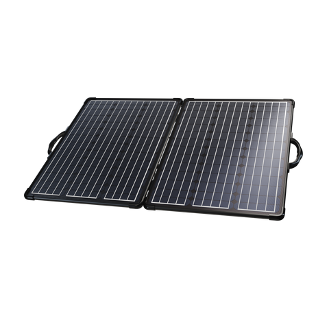 ACOPower Plk 120 W tragbares Solarpanel-Set, leichte Aktentasche mit 20 A Laderegler