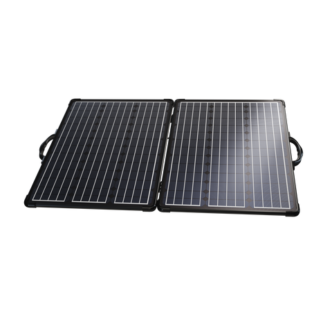 ACOPower Plk 120 W tragbares Solarpanel-Set, leichte Aktentasche mit 20 A Laderegler