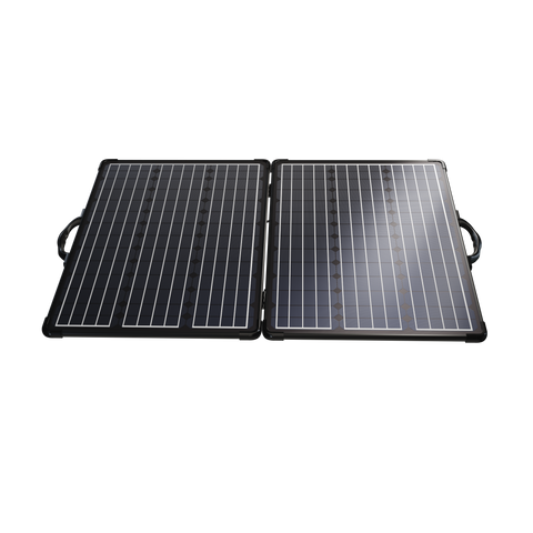ACOPower Plk 120 W tragbares Solarpanel-Set, leichte Aktentasche mit 20 A Laderegler