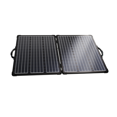 ACOPower Plk 120 W tragbares Solarpanel-Set, leichte Aktentasche mit 20 A Laderegler