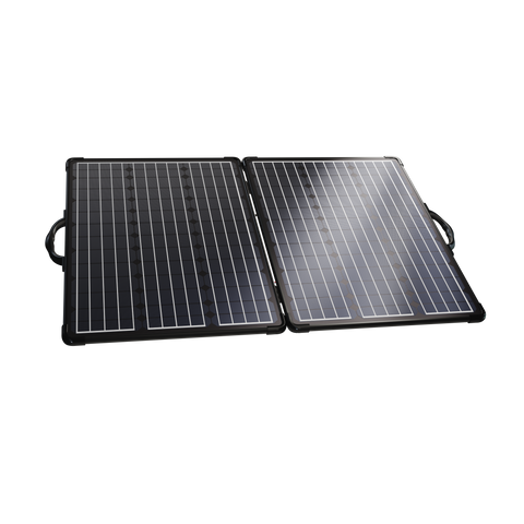 ACOPower Plk 120 W tragbares Solarpanel-Set, leichte Aktentasche mit 20 A Laderegler