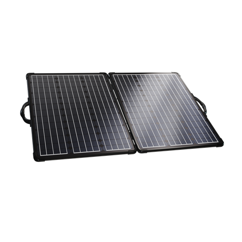 ACOPower Plk 120 W tragbares Solarpanel-Set, leichte Aktentasche mit 20 A Laderegler