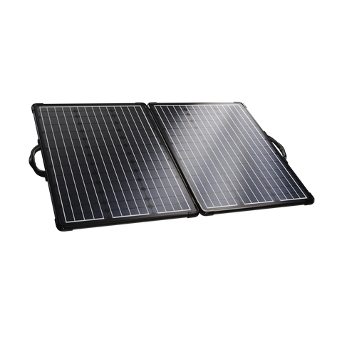 ACOPower Plk 120 W tragbares Solarpanel-Set, leichte Aktentasche mit 20 A Laderegler