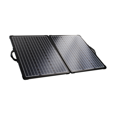 ACOPower Plk 120 W tragbares Solarpanel-Set, leichte Aktentasche mit 20 A Laderegler