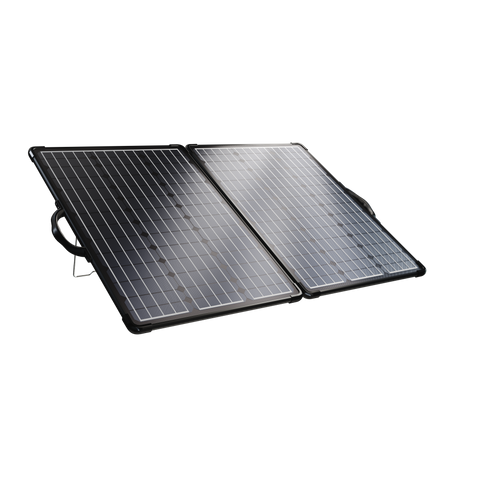 ACOPower Plk 120 W tragbares Solarpanel-Set, leichte Aktentasche mit 20 A Laderegler