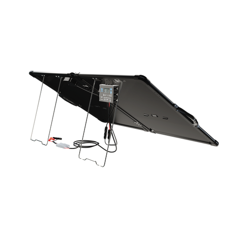 ACOPower Plk 120 W tragbares Solarpanel-Set, leichte Aktentasche mit 20 A Laderegler