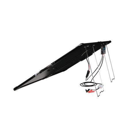 ACOPower Plk 120 W tragbares Solarpanel-Set, leichte Aktentasche mit 20 A Laderegler