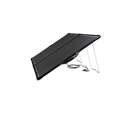 ACOPower Plk 120 W tragbares Solarpanel-Set, leichte Aktentasche mit 20 A Laderegler