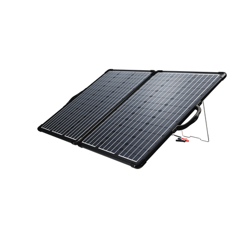 ACOPower Plk 120 W tragbares Solarpanel-Set, leichte Aktentasche mit 20 A Laderegler
